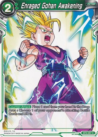 Enraged Gohan Awakening (BT2-097) [Union Force] | Dragon's Lair Comics and Fantasy Houston TX