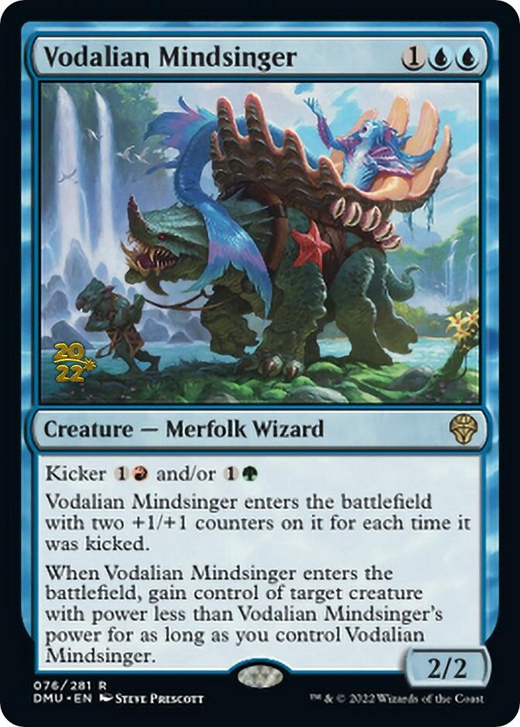 Vodalian Mindsinger [Dominaria United Prerelease Promos] | Dragon's Lair Comics and Fantasy Houston TX