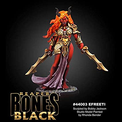 Reaper Bones Black: Ziba Female Efreeti | Dragon's Lair Comics and Fantasy Houston TX