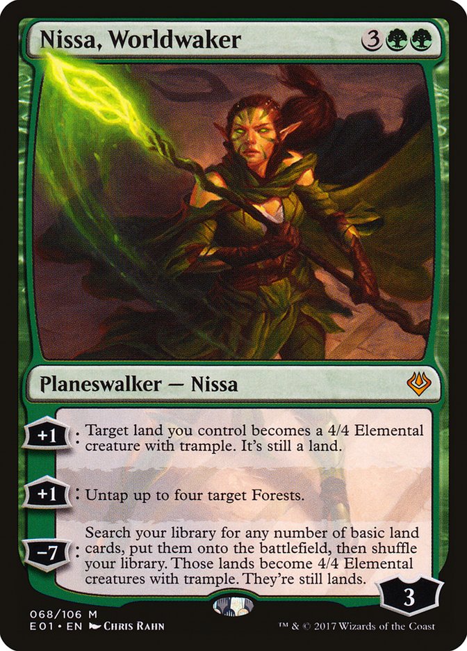 Nissa, Worldwaker [Archenemy: Nicol Bolas] | Dragon's Lair Comics and Fantasy Houston TX