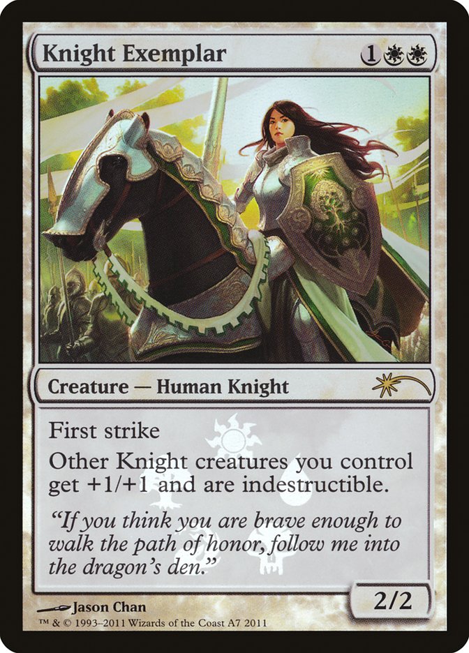 Knight Exemplar [Resale Promos] | Dragon's Lair Comics and Fantasy Houston TX