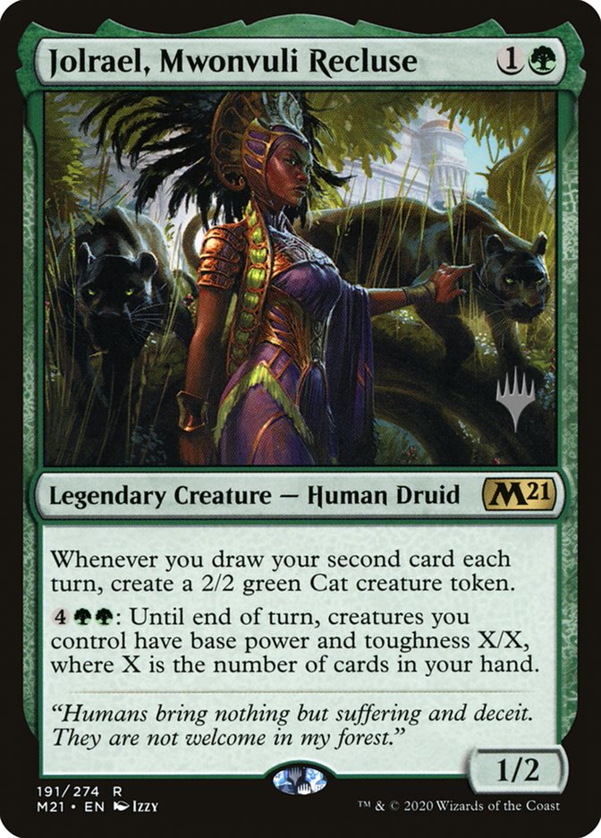 Jolrael, Mwonvuli Recluse (Promo Pack) [Core Set 2021 Promos] | Dragon's Lair Comics and Fantasy Houston TX