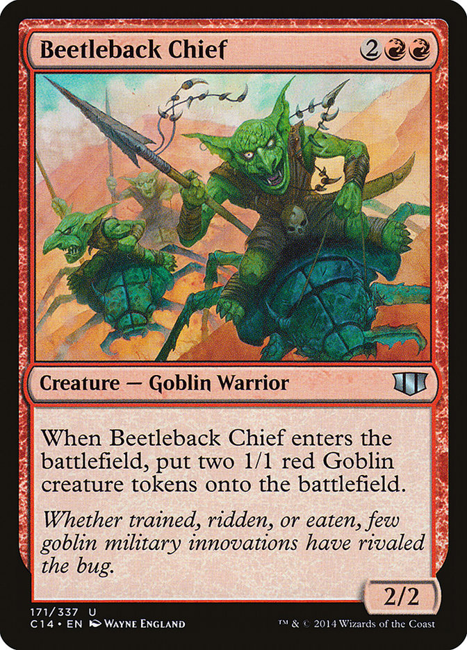 Beetleback Chief [Commander 2014] | Dragon's Lair Comics and Fantasy Houston TX