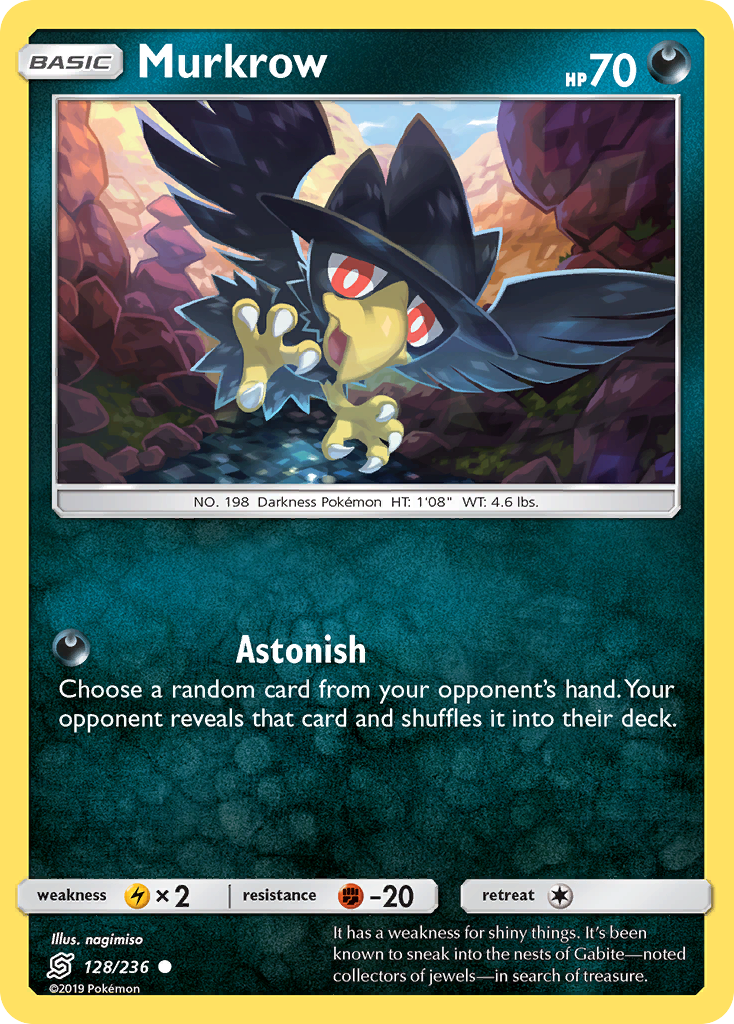 Murkrow (128/236) [Sun & Moon: Unified Minds] | Dragon's Lair Comics and Fantasy Houston TX