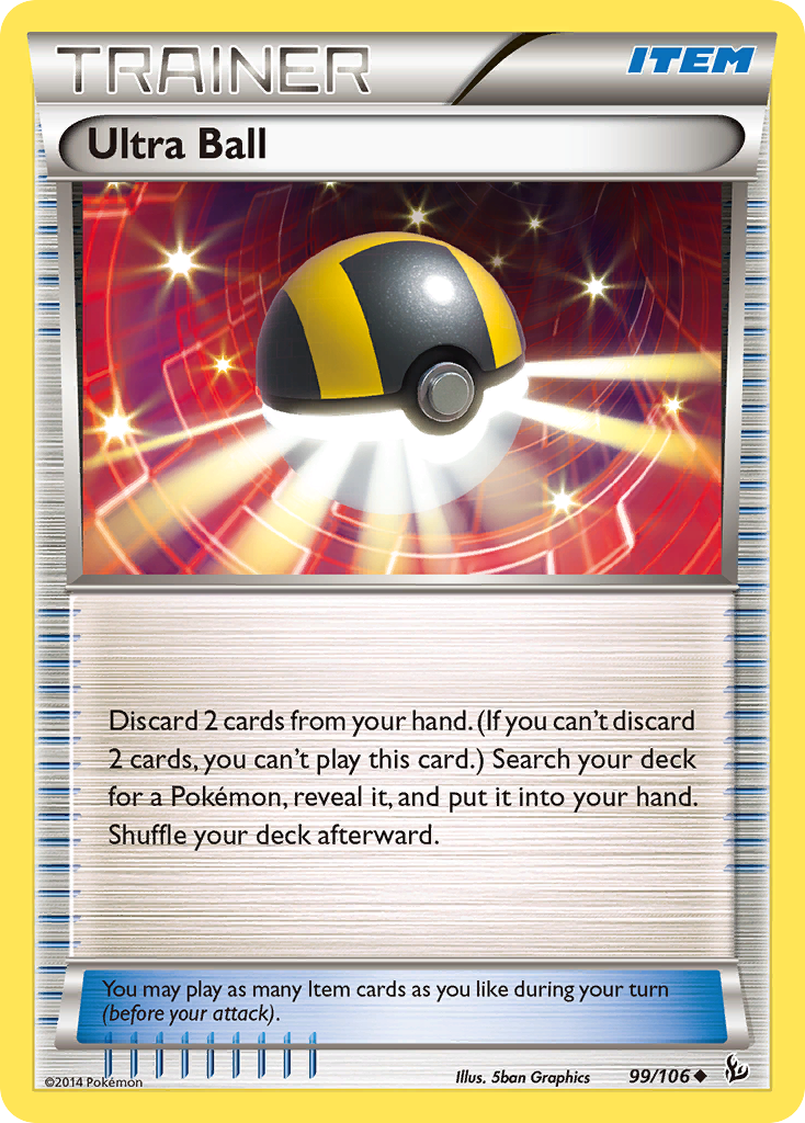 Ultra Ball (99/106) [XY: Flashfire] | Dragon's Lair Comics and Fantasy Houston TX