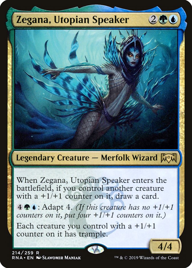 Zegana, Utopian Speaker [Ravnica Allegiance] | Dragon's Lair Comics and Fantasy Houston TX