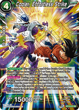 Cooler, Effortless Strike (BT13-073) [Supreme Rivalry] | Dragon's Lair Comics and Fantasy Houston TX