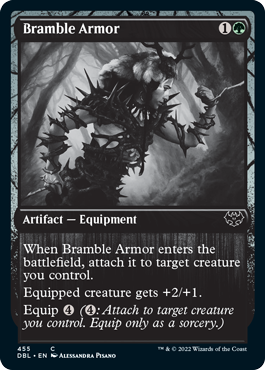 Bramble Armor (455) [Innistrad: Double Feature] | Dragon's Lair Comics and Fantasy Houston TX