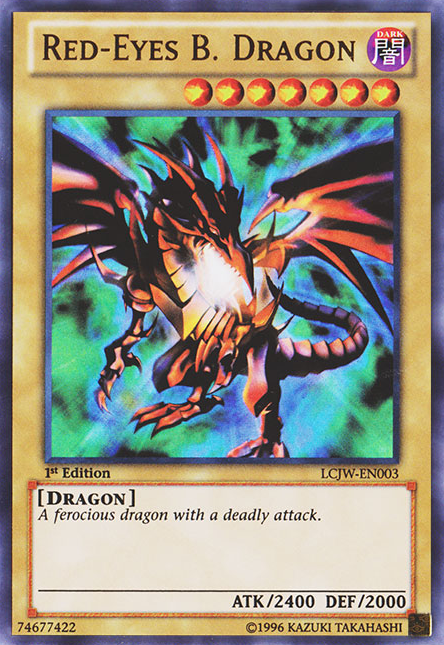 Red-Eyes B. Dragon [LCJW-EN003] Ultra Rare | Dragon's Lair Comics and Fantasy Houston TX