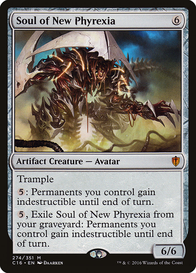 Soul of New Phyrexia [Commander 2016] | Dragon's Lair Comics and Fantasy Houston TX