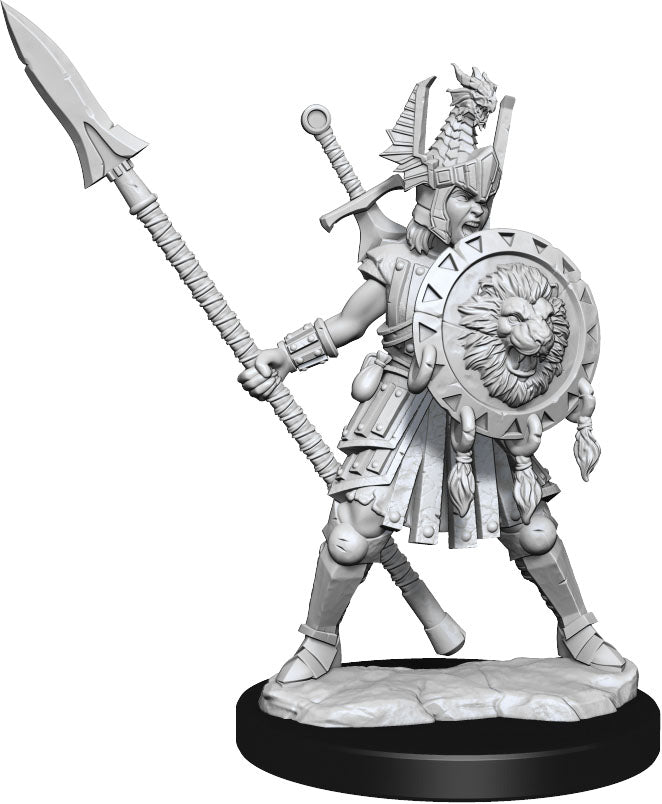 Wizkids Dungeons & Dragons Frameworks: W01 Human Fighter Female | Dragon's Lair Comics and Fantasy Houston TX