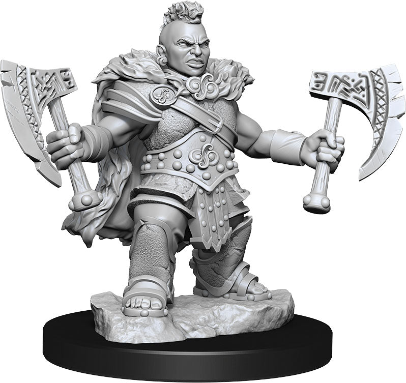 Wizkids Dungeons & Dragons Frameworks: W01 Dwarf barbarian | Dragon's Lair Comics and Fantasy Houston TX