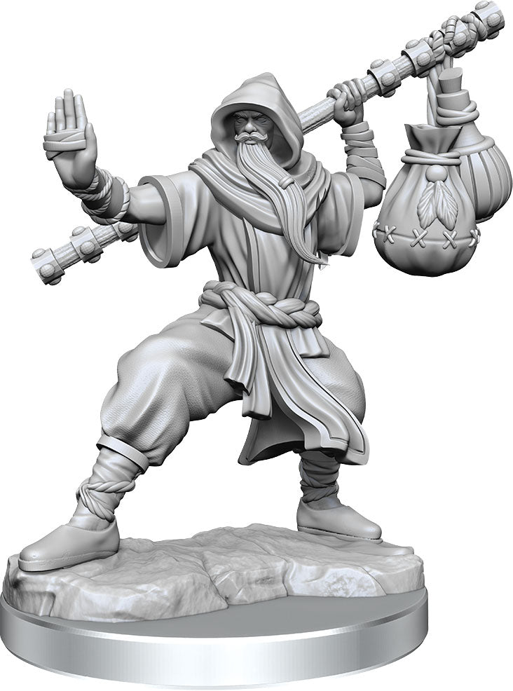 Wizkids Dungeons & Dragons Frameworks: W01 Human Monk | Dragon's Lair Comics and Fantasy Houston TX