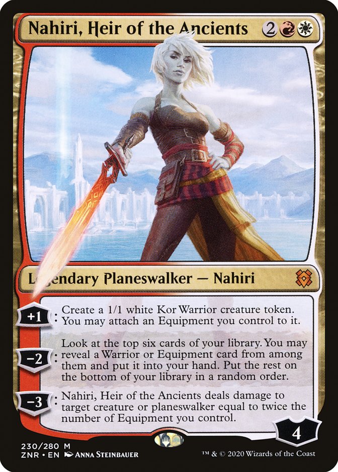 Nahiri, Heir of the Ancients [Zendikar Rising] | Dragon's Lair Comics and Fantasy Houston TX