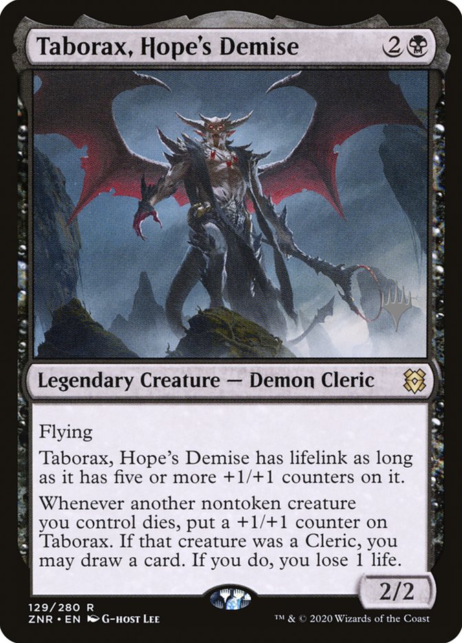 Taborax, Hope's Demise (Promo Pack) [Zendikar Rising Promos] | Dragon's Lair Comics and Fantasy Houston TX