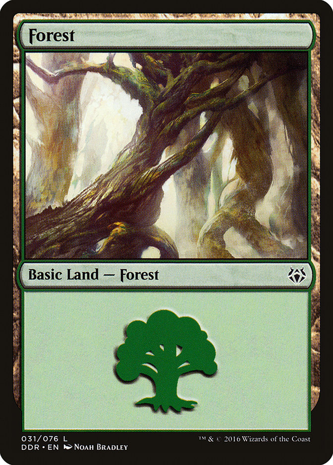 Forest (31) [Duel Decks: Nissa vs. Ob Nixilis] | Dragon's Lair Comics and Fantasy Houston TX