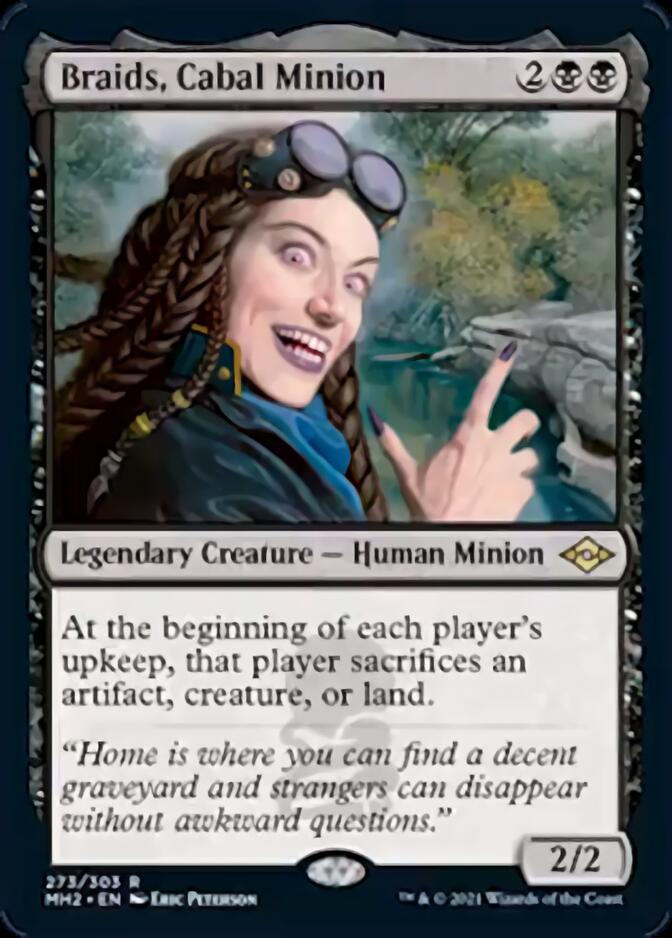 Braids, Cabal Minion (Foil Etched) [Modern Horizons 2] | Dragon's Lair Comics and Fantasy Houston TX