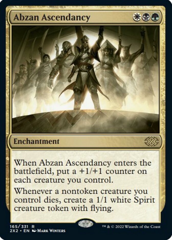 Abzan Ascendancy [Double Masters 2022] | Dragon's Lair Comics and Fantasy Houston TX