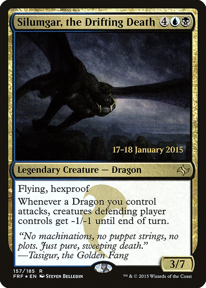 Silumgar, the Drifting Death (Prerelease) [Fate Reforged Promos] | Dragon's Lair Comics and Fantasy Houston TX