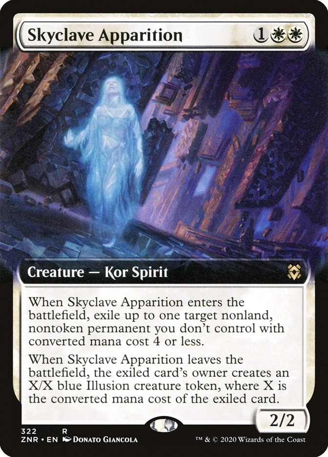 Skyclave Apparition (Extended Art) [Zendikar Rising] | Dragon's Lair Comics and Fantasy Houston TX