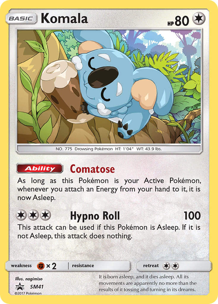 Komala (SM41) [Sun & Moon: Black Star Promos] | Dragon's Lair Comics and Fantasy Houston TX