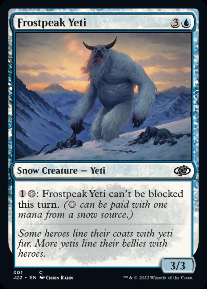 Frostpeak Yeti [Jumpstart 2022] | Dragon's Lair Comics and Fantasy Houston TX