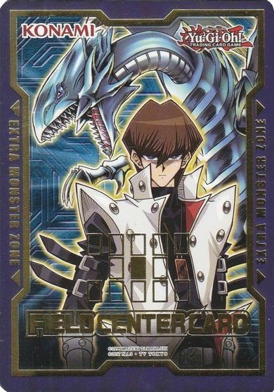 Field Center Card: Seto Kaiba & Blue-Eyes White Dragon Promo | Dragon's Lair Comics and Fantasy Houston TX