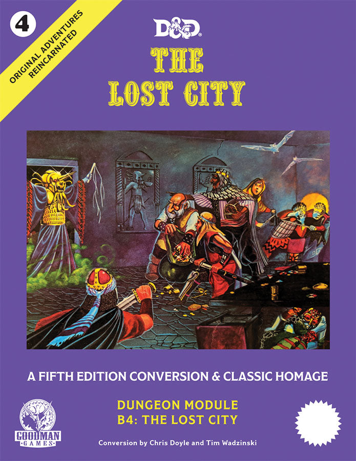 Original Adventures Reincarnated #4 - The Lost City | Dragon's Lair Comics and Fantasy Houston TX