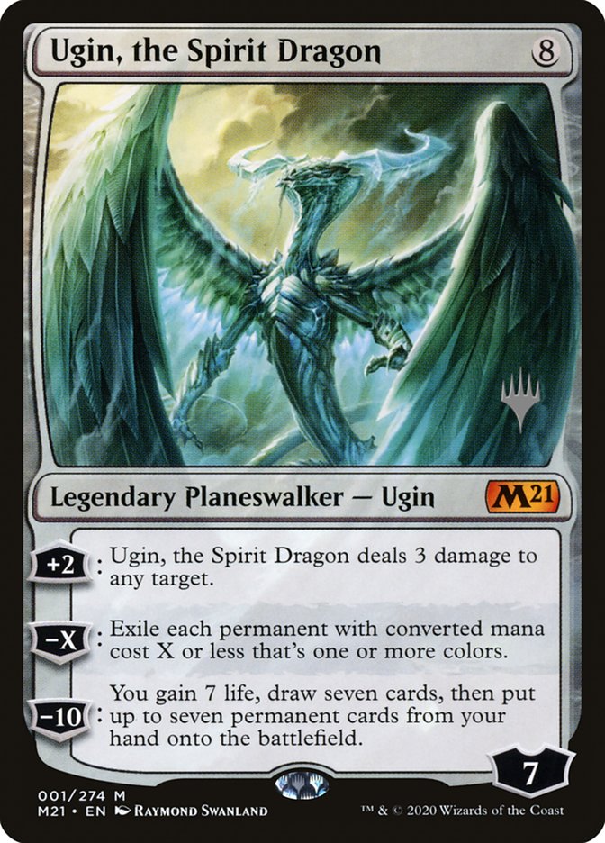 Ugin, the Spirit Dragon (Promo Pack) [Core Set 2021 Promos] | Dragon's Lair Comics and Fantasy Houston TX