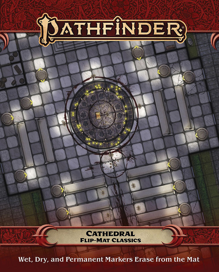 Pathfinder RPG: Flip-Mat Classics - Cathedral | Dragon's Lair Comics and Fantasy Houston TX