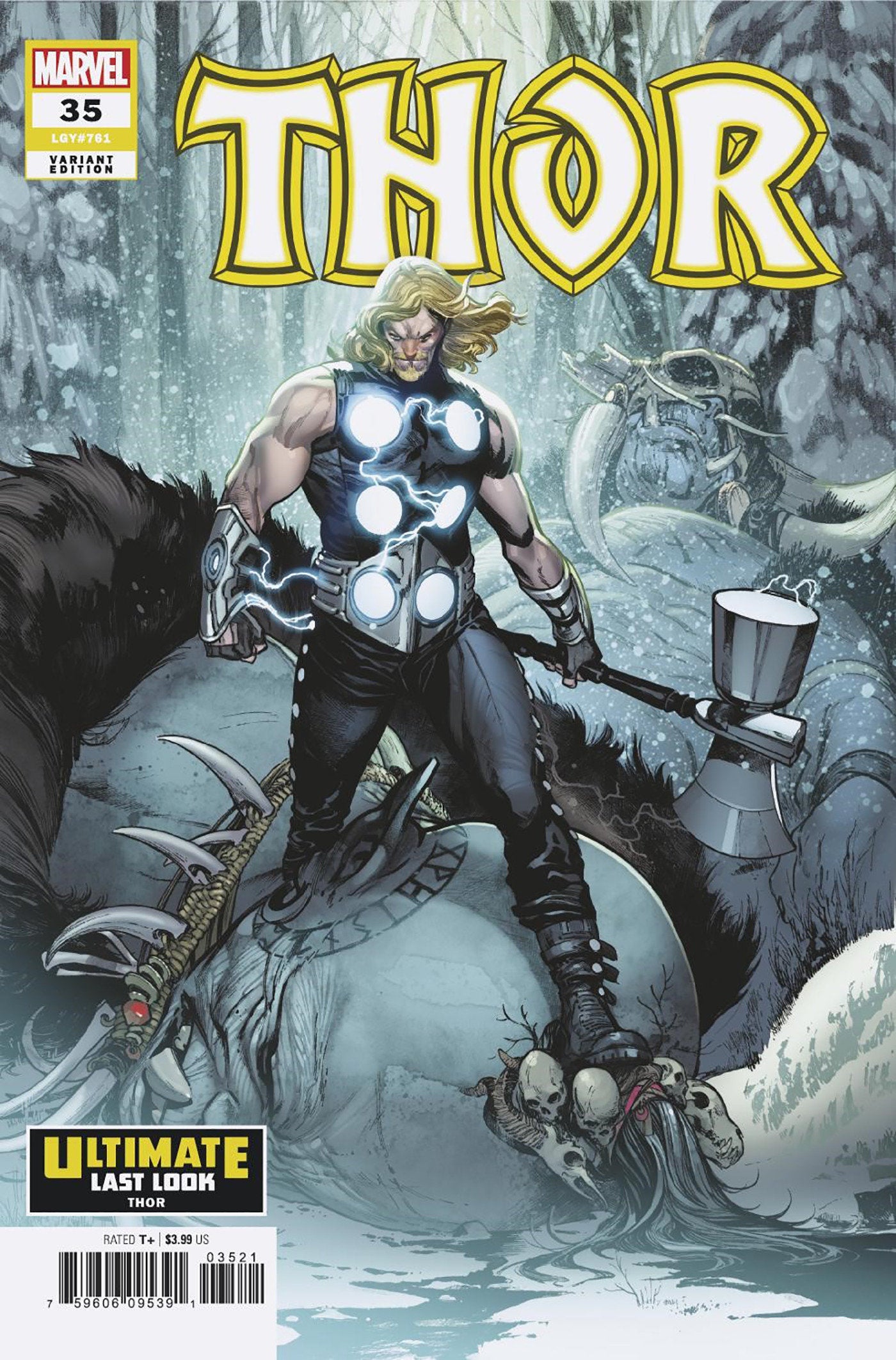 Thor 35 Pepe Larraz Ultimate Last Look Variant | Dragon's Lair Comics and Fantasy Houston TX