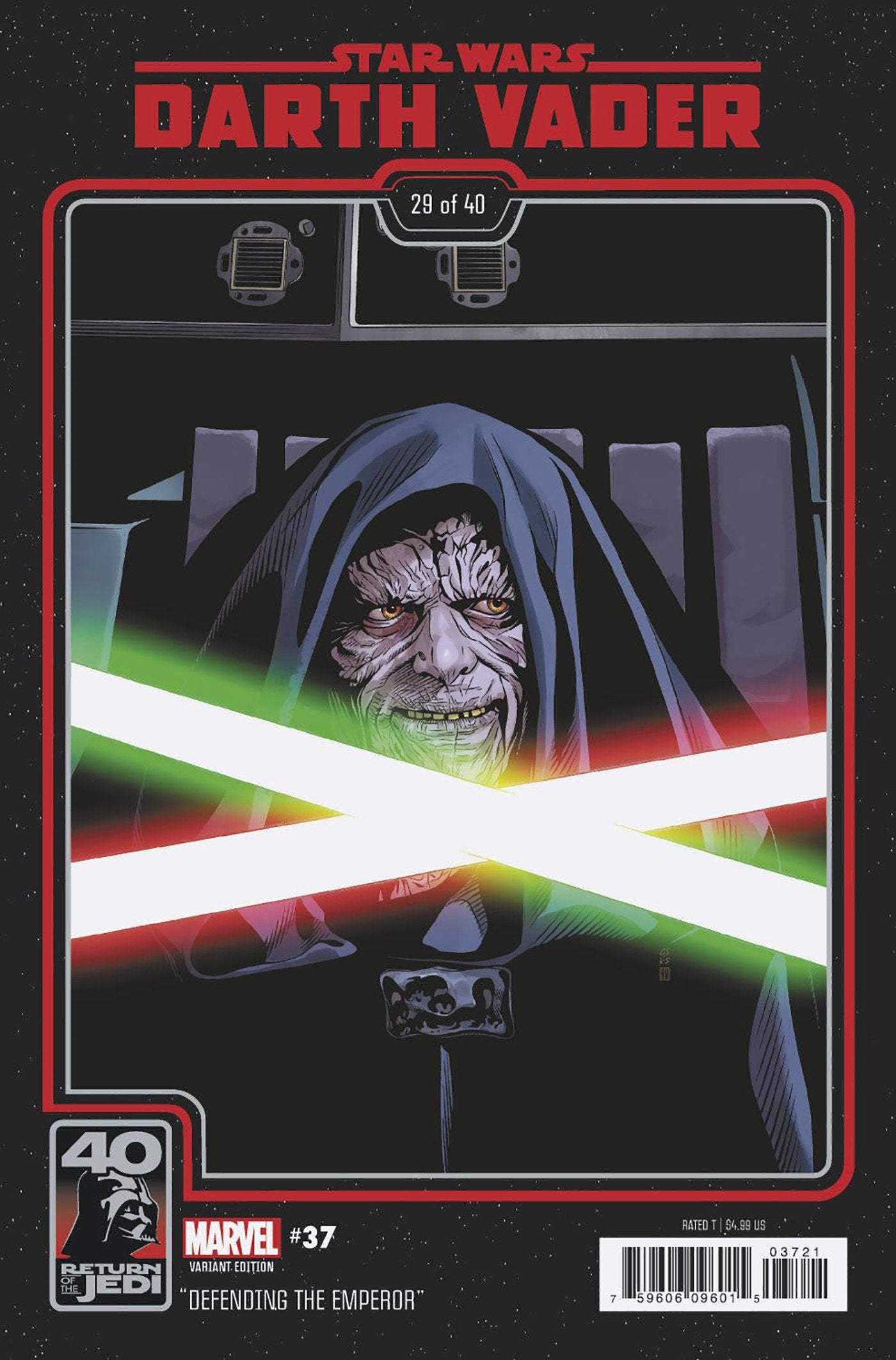 Star Wars: Darth Vader 37 Chris Sprouse Return Of The Jedi 40th Anniversary Variant [Dd] | Dragon's Lair Comics and Fantasy Houston TX