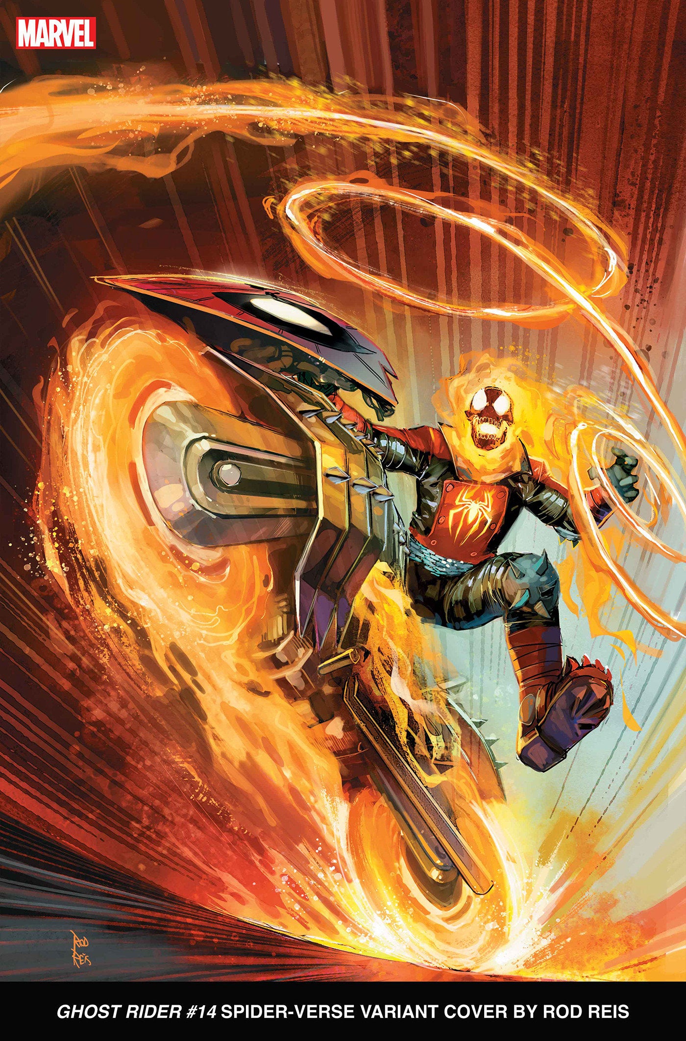 Ghost Rider 14 Rod Reis Spider-Verse Variant | Dragon's Lair Comics and Fantasy Houston TX