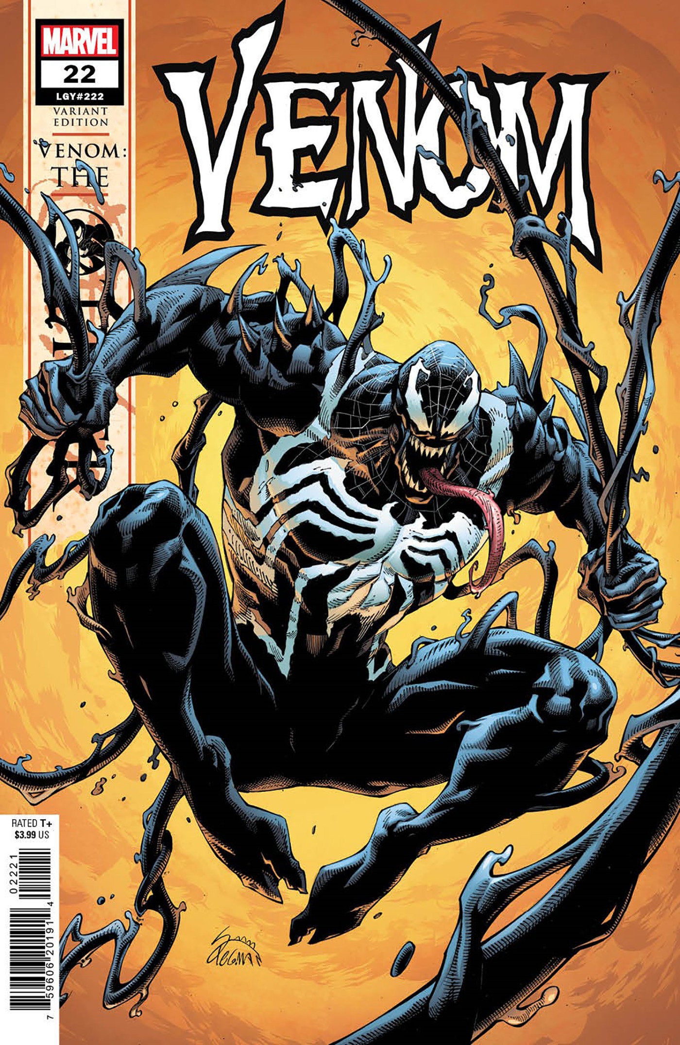 Venom 22 Ryan Stegman Venom The Other Variant | Dragon's Lair Comics and Fantasy Houston TX