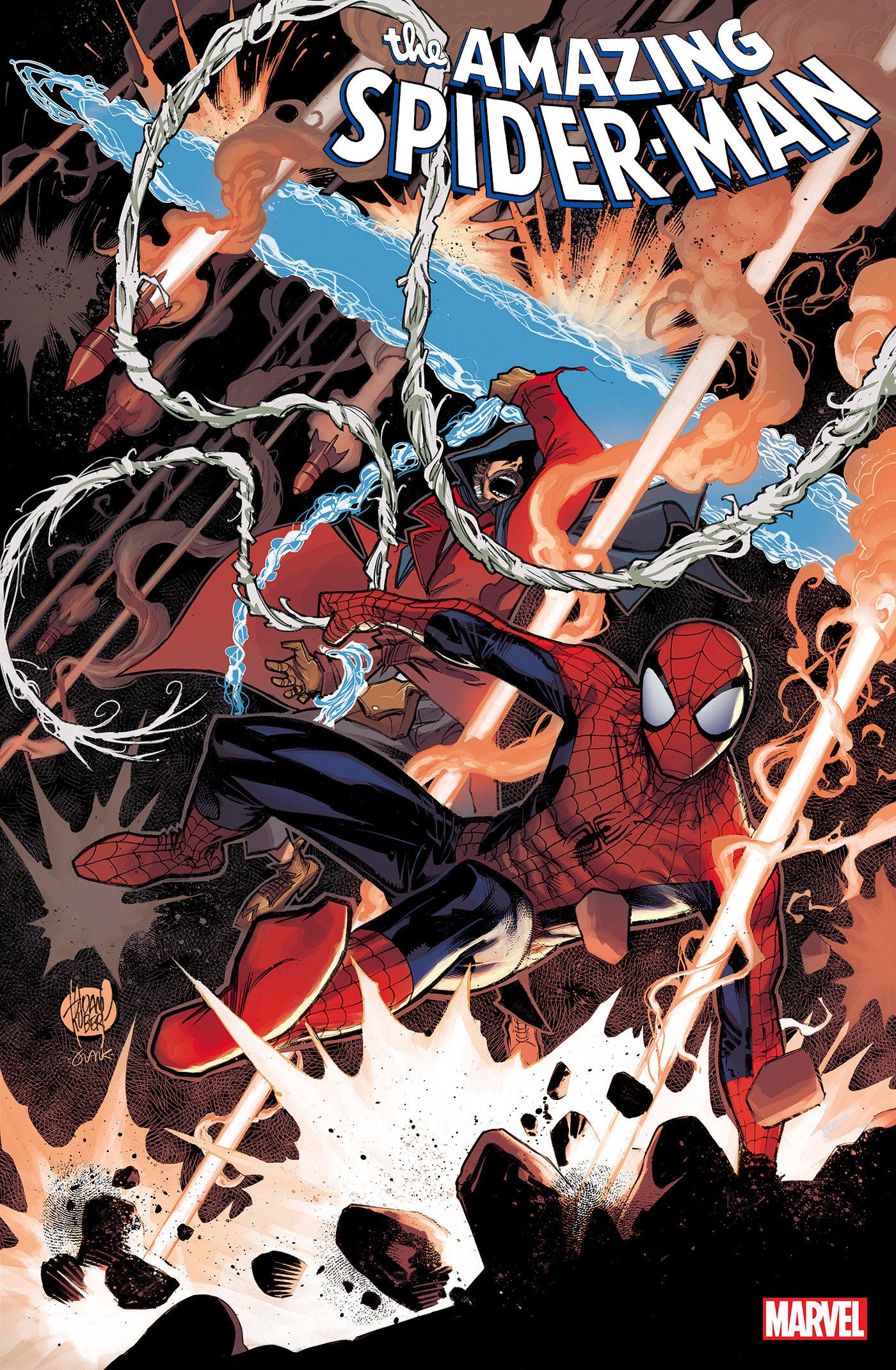 Amazing Spider-Man 32 Adam Kubert G.O.D.S. Variant [G.O.D.S.] | Dragon's Lair Comics and Fantasy Houston TX