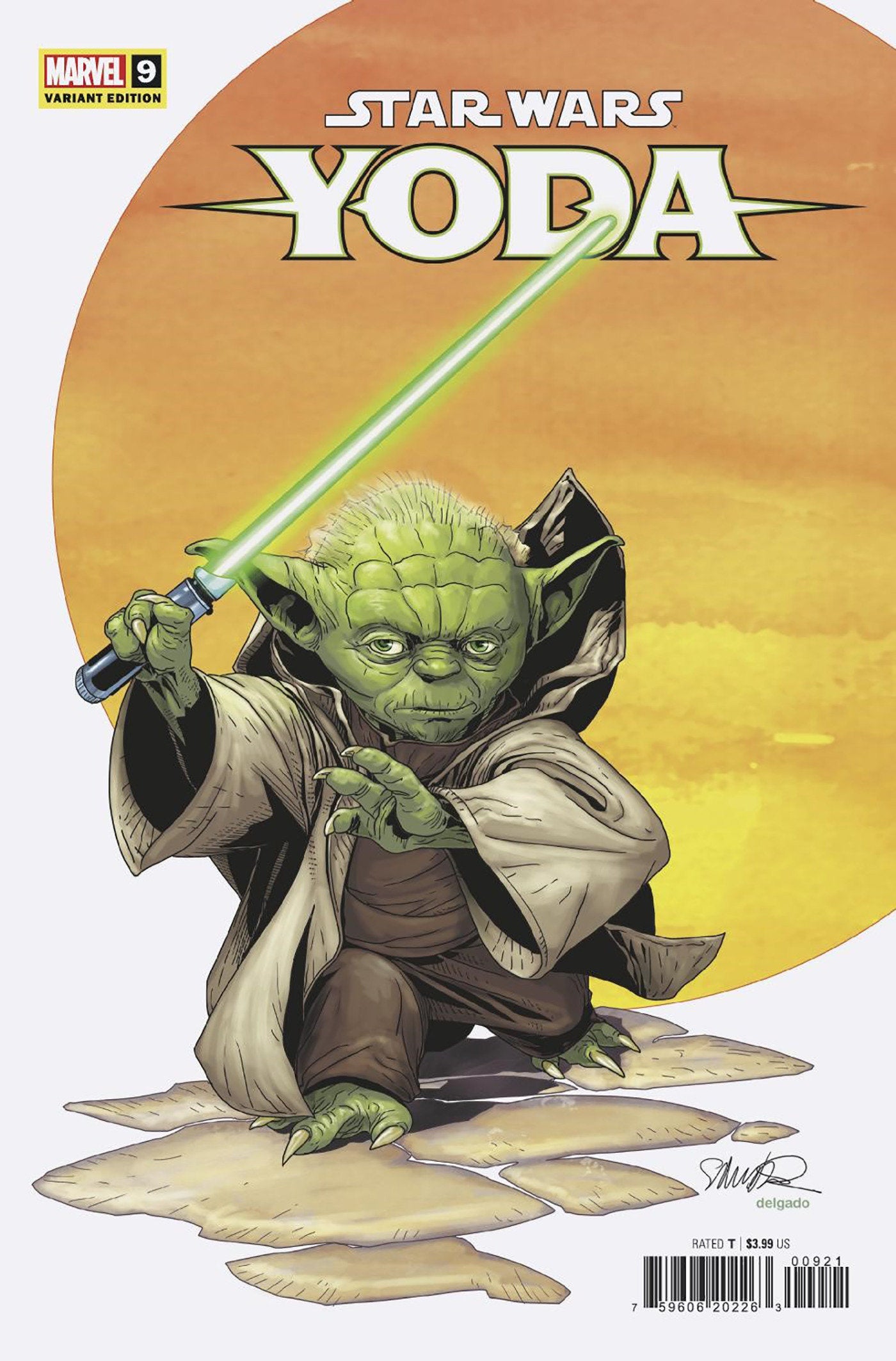 Star Wars: Yoda 9 Salvador Larroca Variant | Dragon's Lair Comics and Fantasy Houston TX