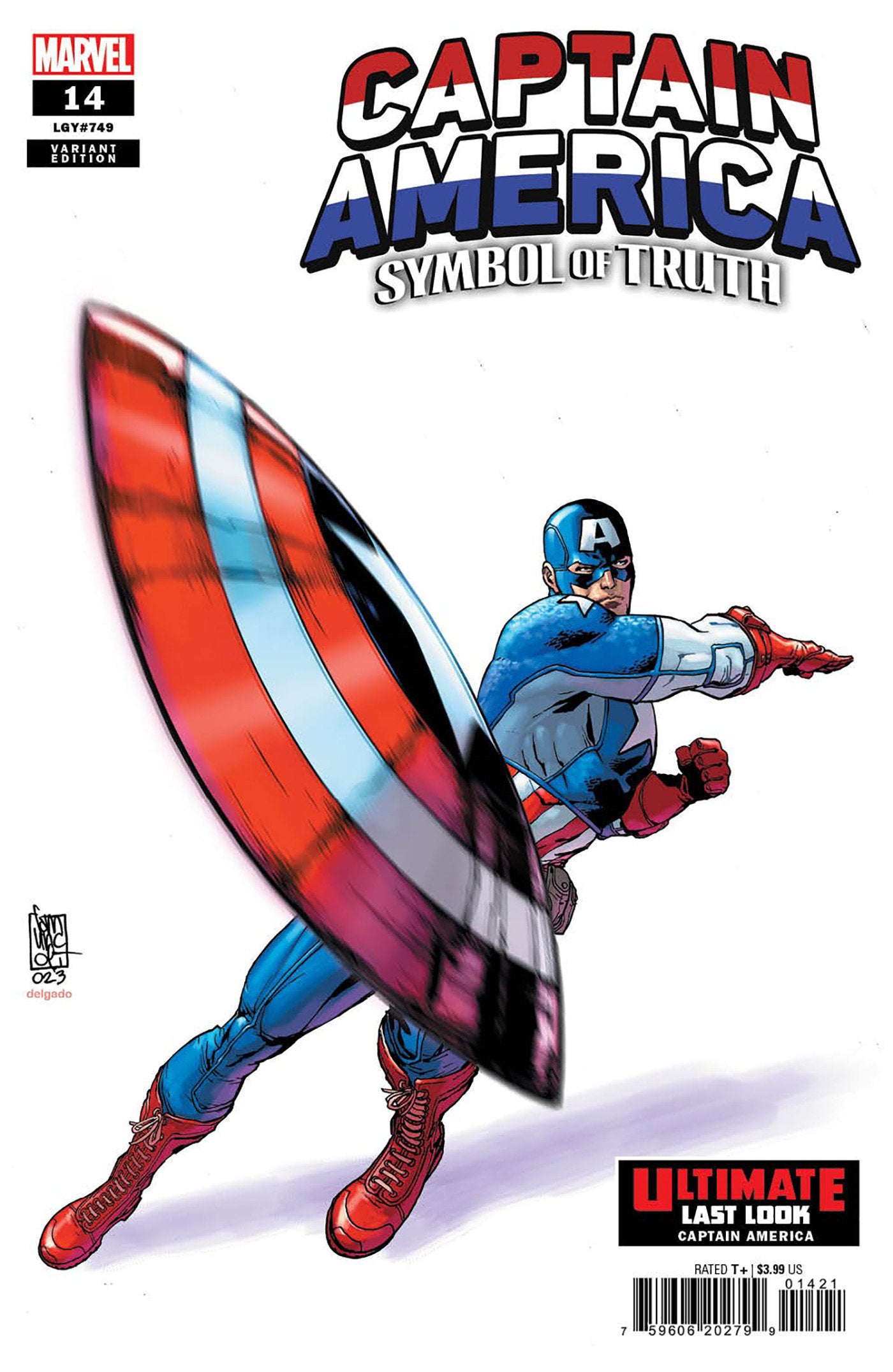 Captain America: Symbol Of Truth 14 Giuseppe Camuncoli Ultimate Last Look Varian T | Dragon's Lair Comics and Fantasy Houston TX