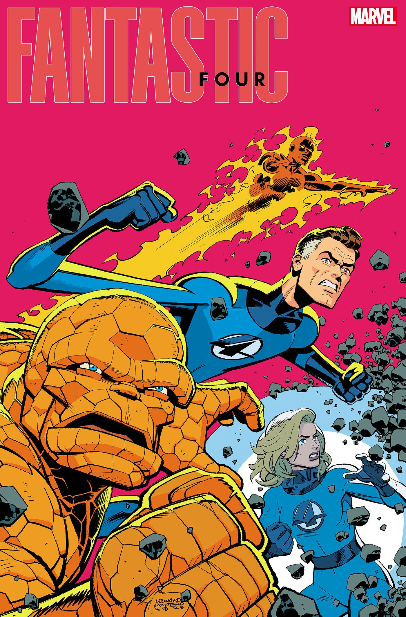 Fantastic Four 8 Leonardo Romero Variant | Dragon's Lair Comics and Fantasy Houston TX