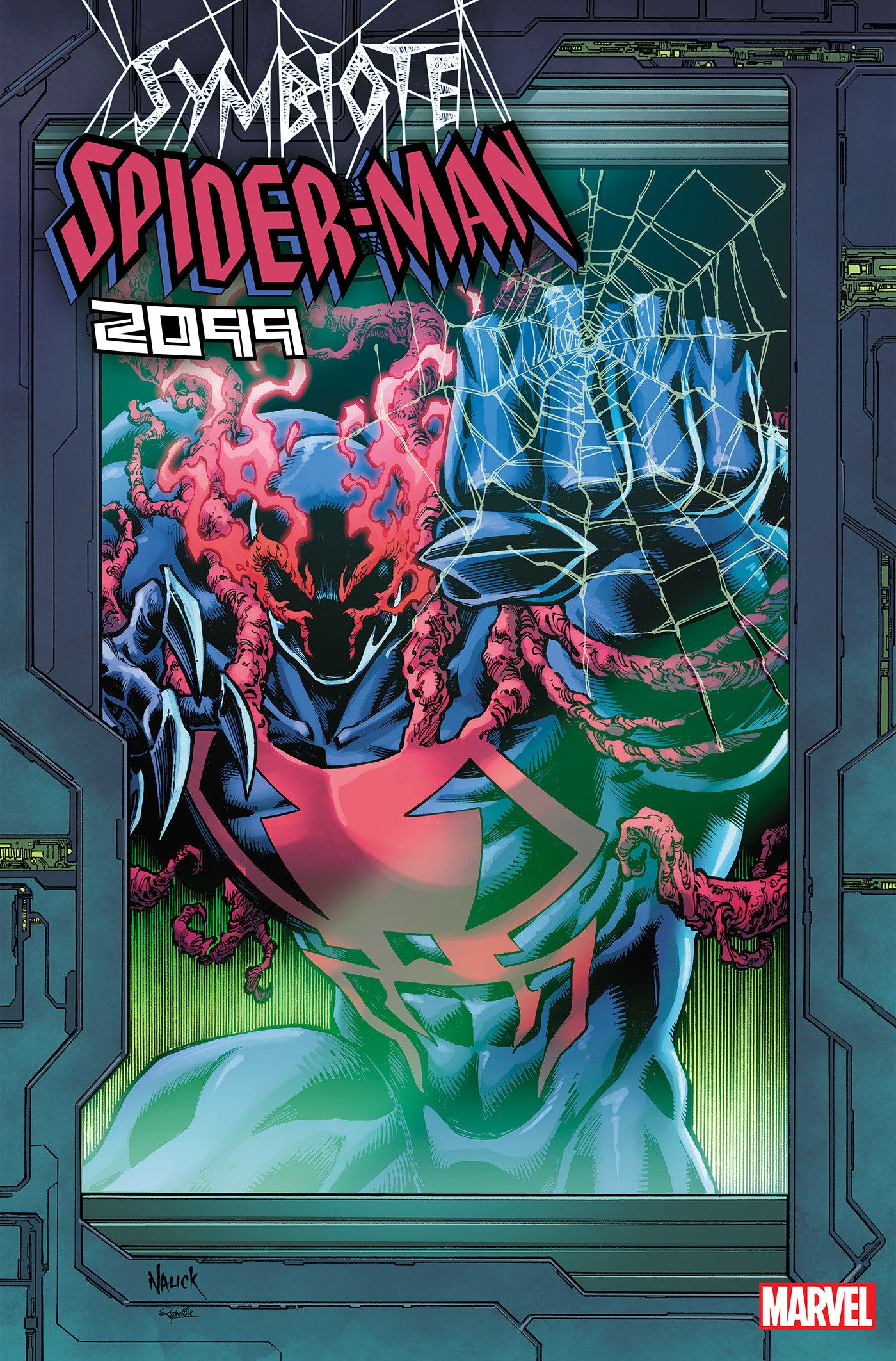 Symbiote Spider-Man 2099 #1 Todd Nauck Windowshades Variant | Dragon's Lair Comics and Fantasy Houston TX