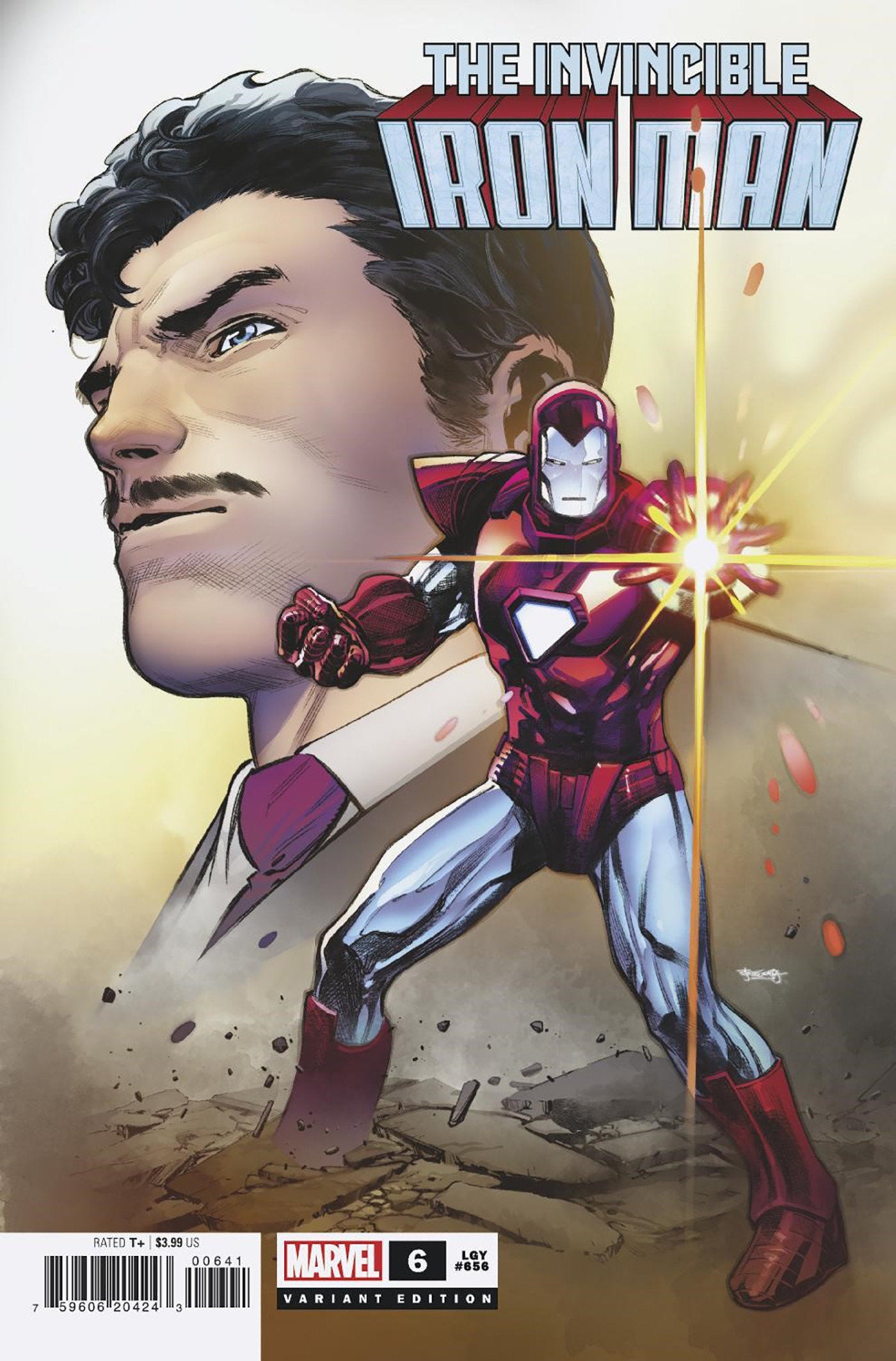 Invincible Iron Man 6 Stephen Segovia Variant | Dragon's Lair Comics and Fantasy Houston TX