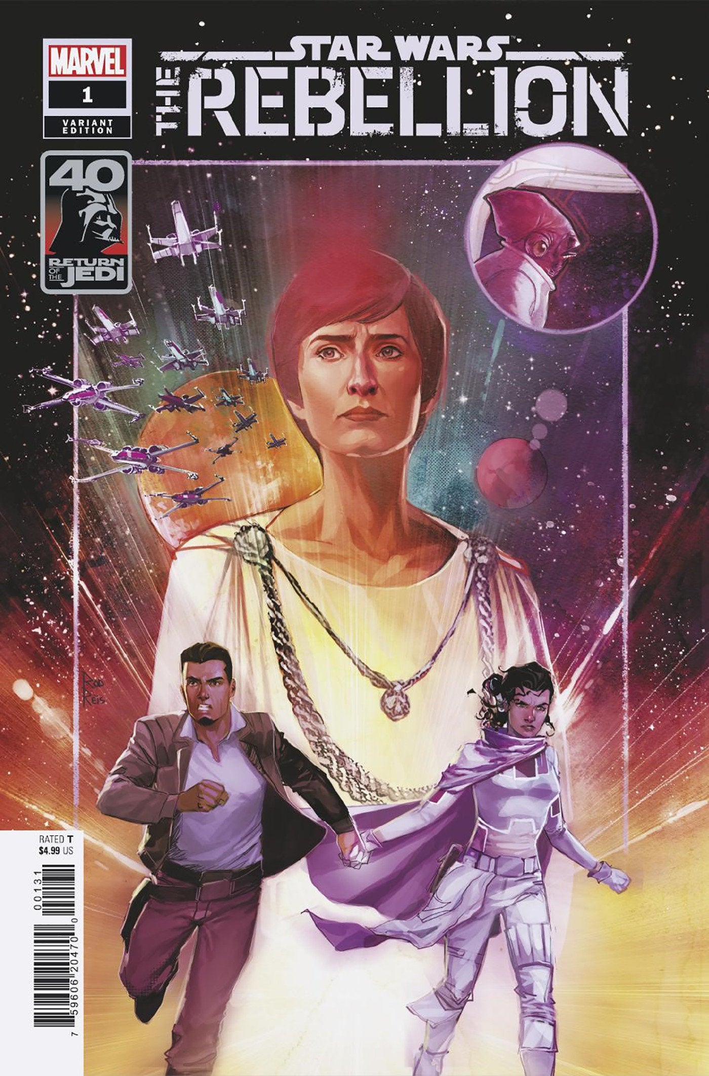 Star Wars: Return Of The Jedi - The Rebellion 1 Rod Reis Variant | Dragon's Lair Comics and Fantasy Houston TX