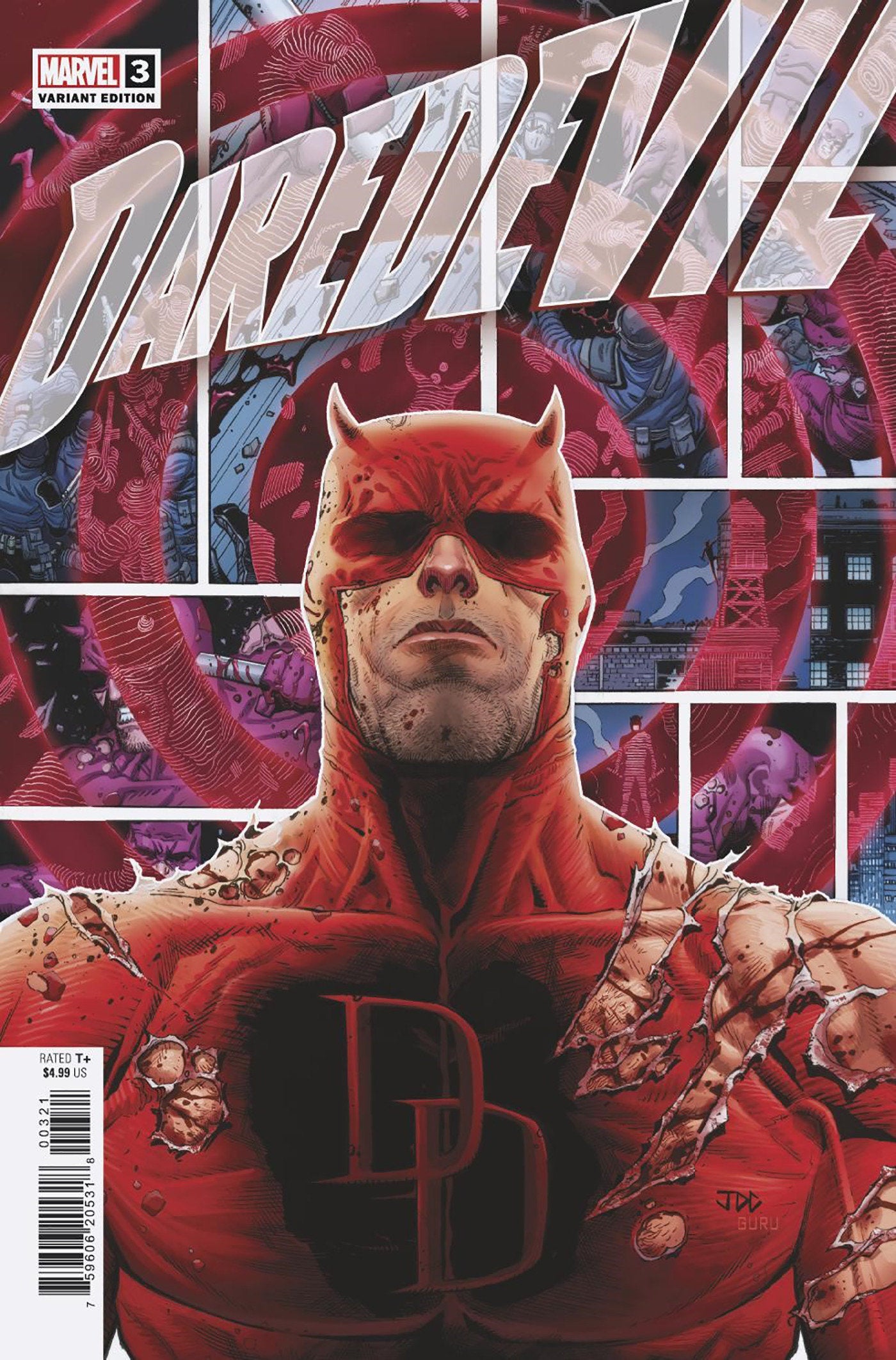 Daredevil 3 Joshua Cassara Variant | Dragon's Lair Comics and Fantasy Houston TX