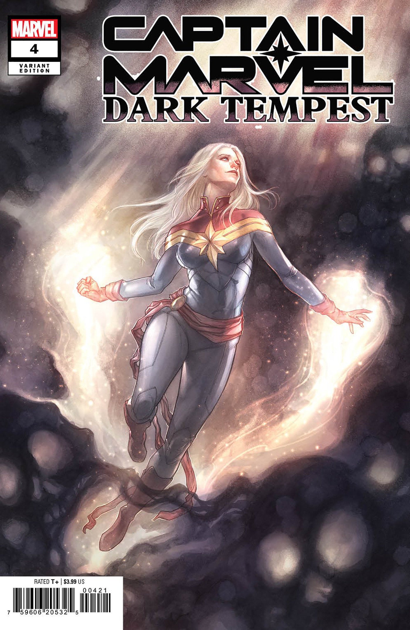 Captain Marvel: Dark Tempest 4 Meghan Hetrick Variant | Dragon's Lair Comics and Fantasy Houston TX