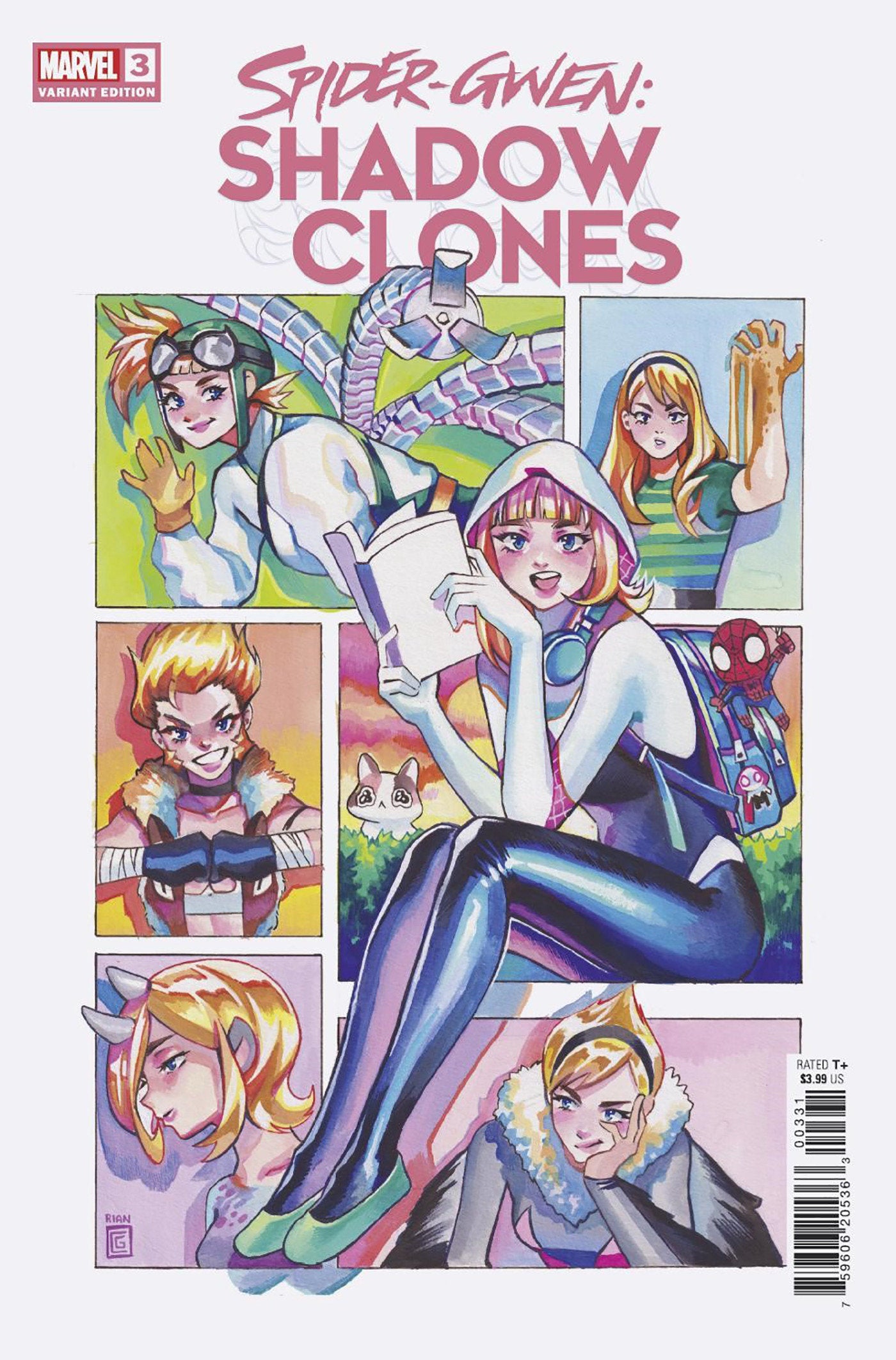 Spider-Gwen: Shadow Clones 3 Rian Gonzalez Variant | Dragon's Lair Comics and Fantasy Houston TX