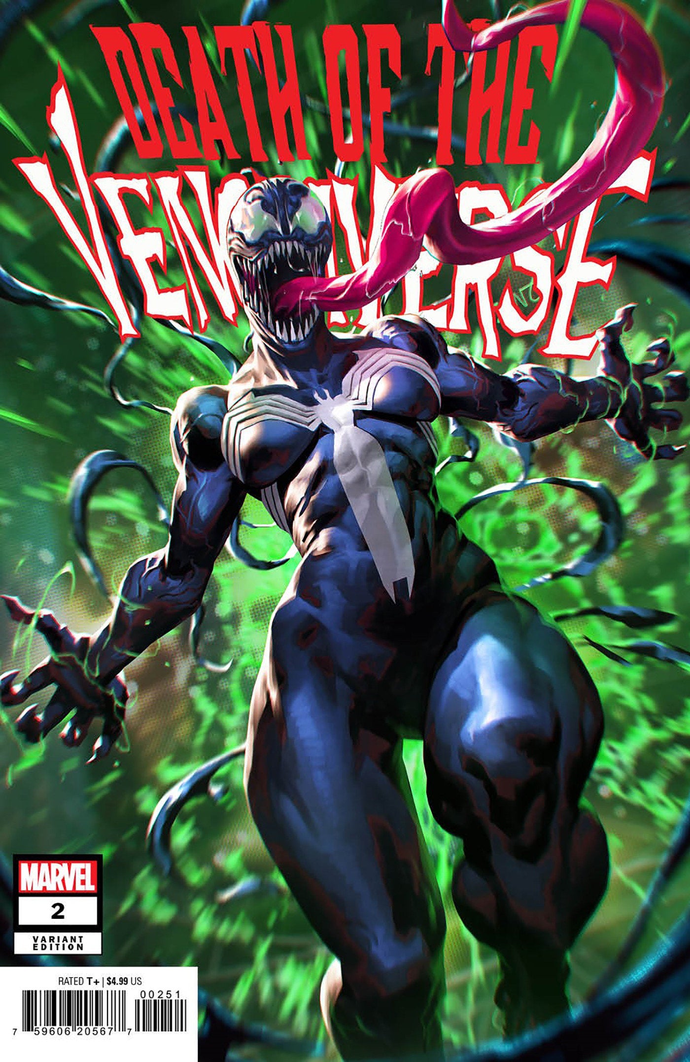 Death Of The Venomverse 2 Derrick Chew Variant | Dragon's Lair Comics and Fantasy Houston TX