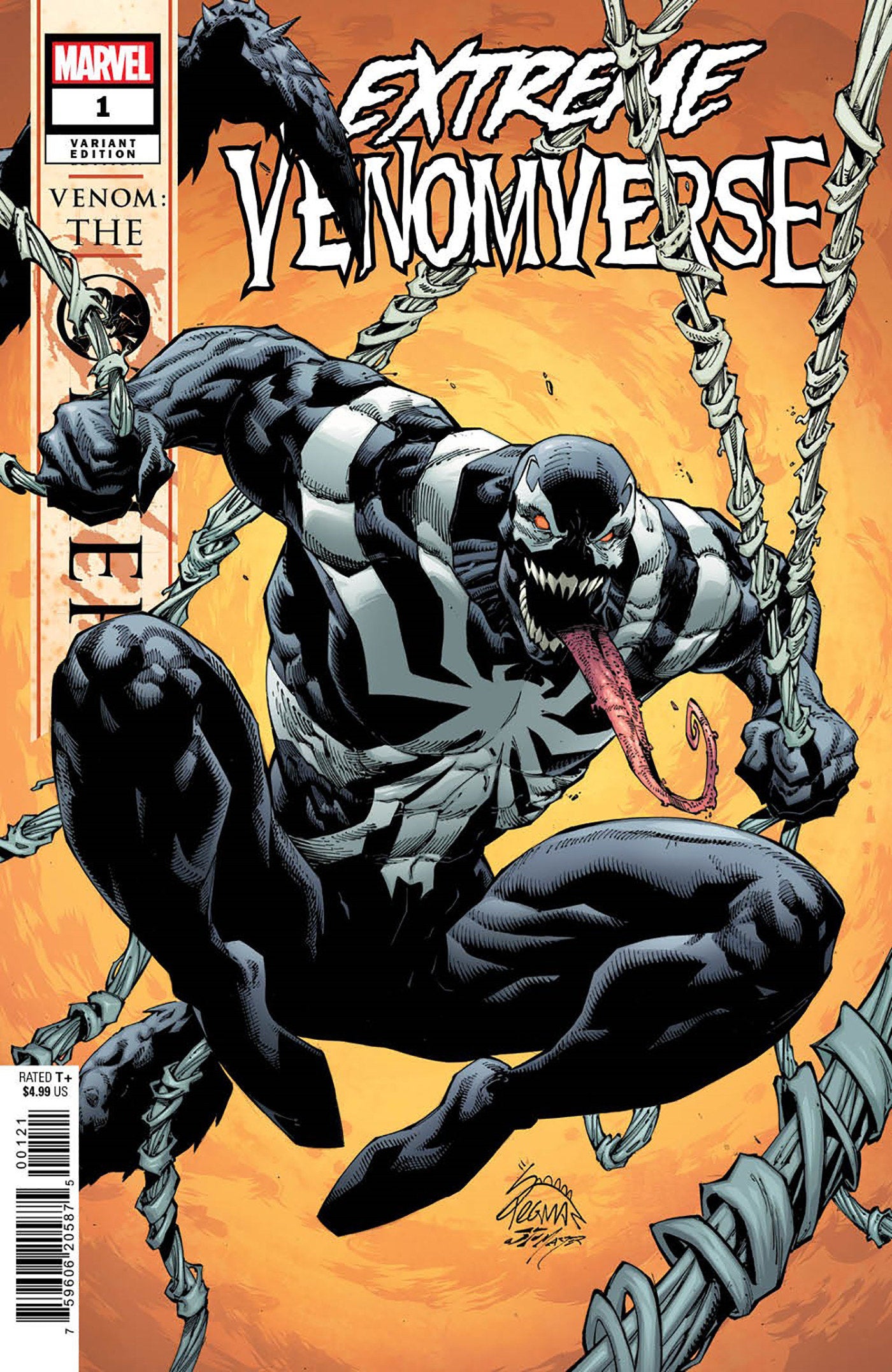 Extreme Venomverse 1 Ryan Stegman Venom The Other Variant | Dragon's Lair Comics and Fantasy Houston TX