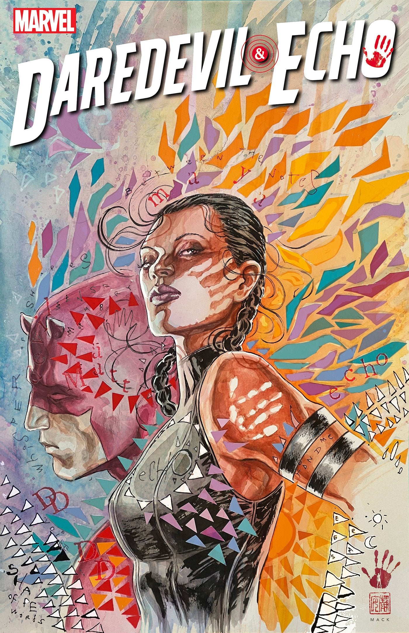 Daredevil & Echo 2 David Mack Variant | Dragon's Lair Comics and Fantasy Houston TX