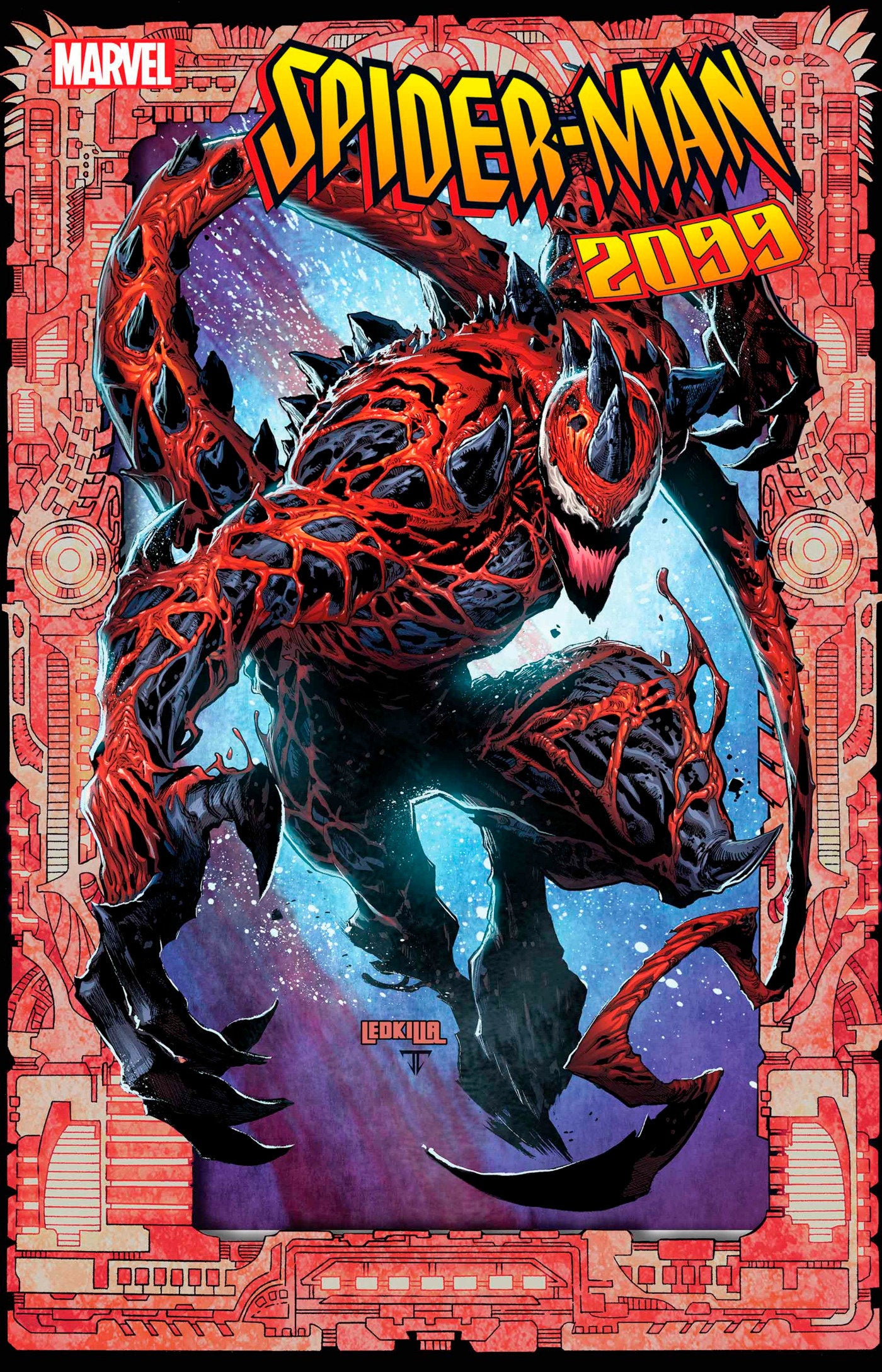 Spider-Man 2099: Dark Genesis 1 Ken Lashley Frame Variant | Dragon's Lair Comics and Fantasy Houston TX