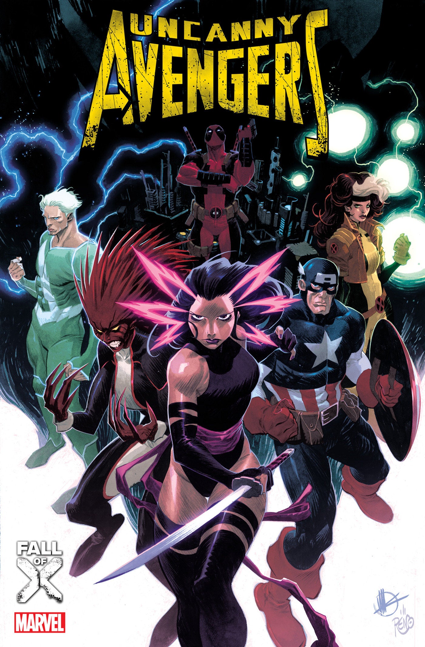 Uncanny Avengers 4 Matteo Scalera Variant [Fall] | Dragon's Lair Comics and Fantasy Houston TX