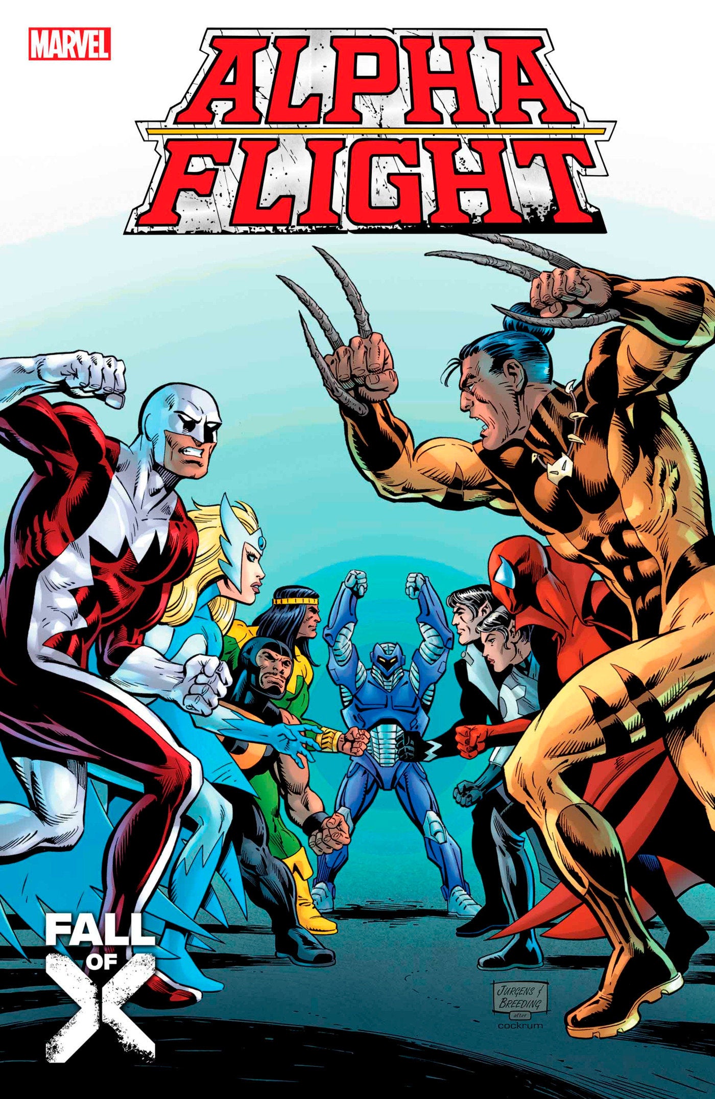 Alpha Flight 1 Dan Jurgens Homage Variant [Fall] | Dragon's Lair Comics and Fantasy Houston TX